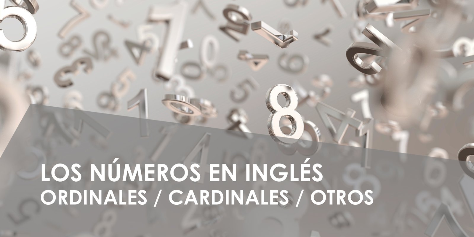 cómo se dicen los números en inglés
