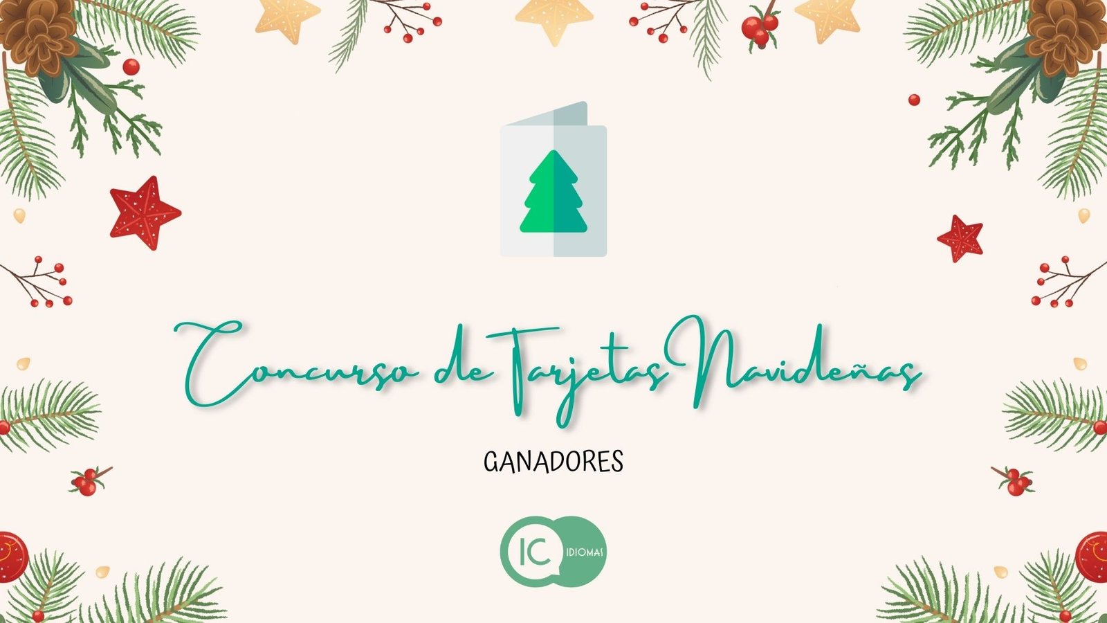 ganadores concurso tarjetas navideñas colegio
