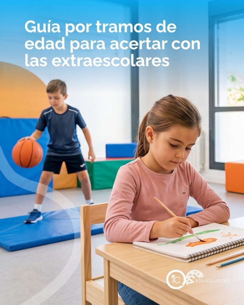 Guía por tramos de edad para acertar con la extraescolar