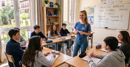 mejor empresa de auxiliar de conversación en Madrid